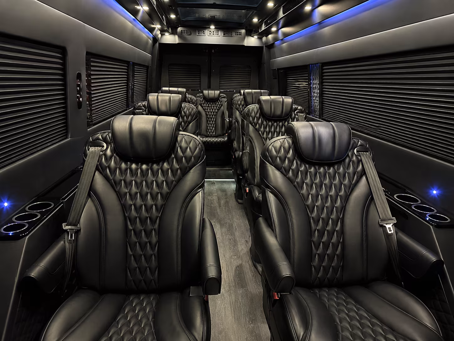 hollywood birthday party transportation onboard seating