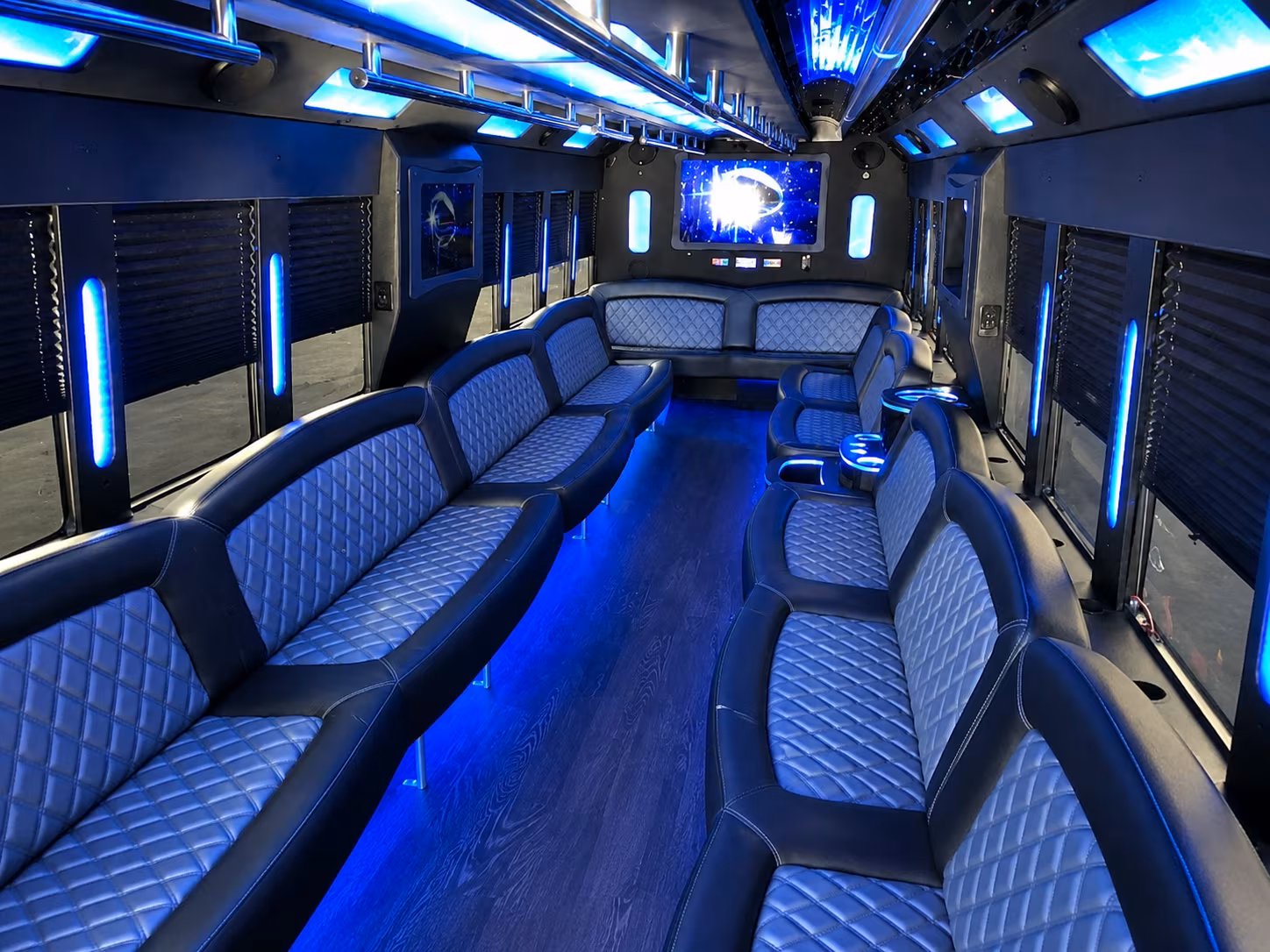hollywood florida night on the town party bus rentals