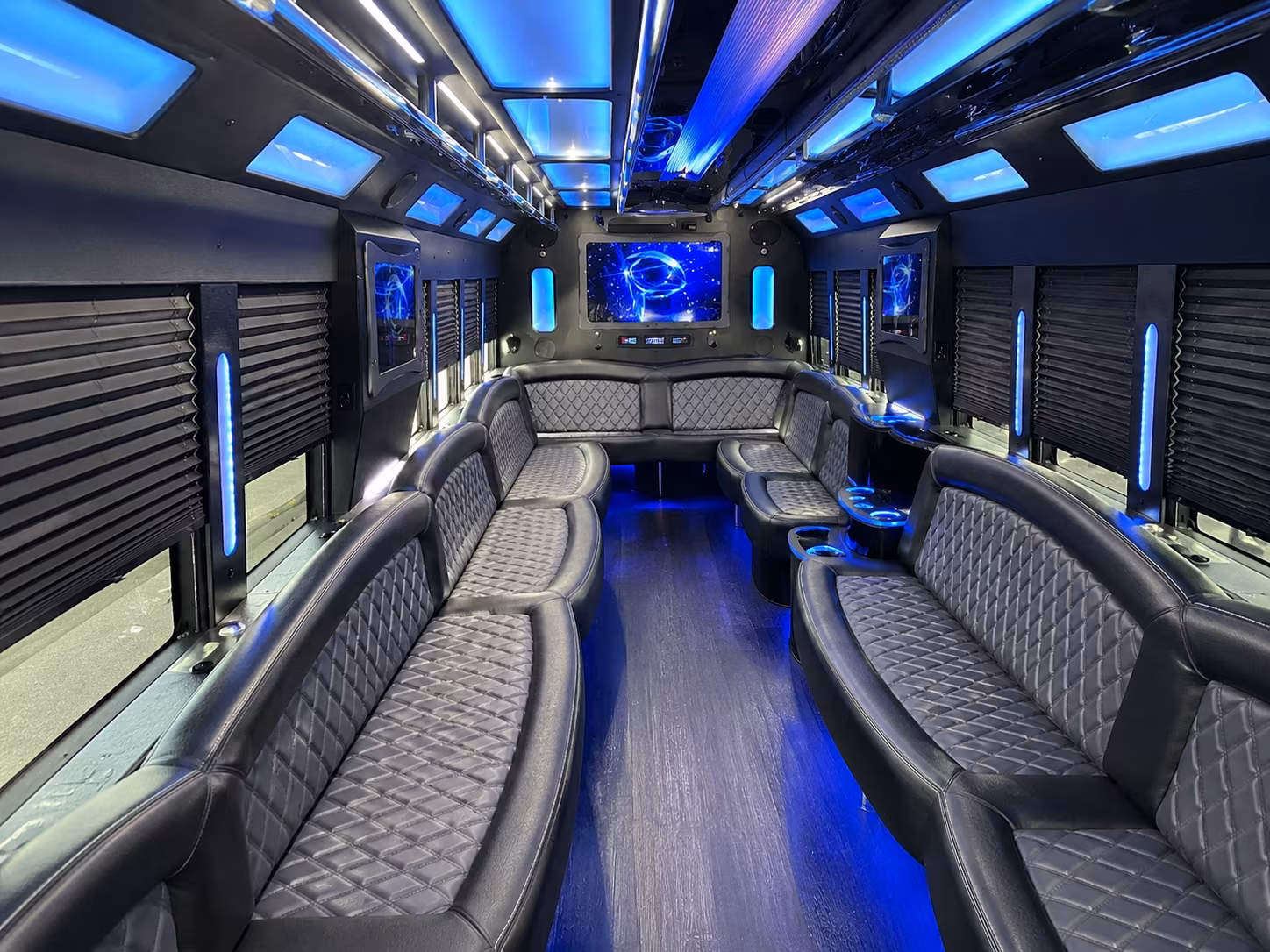 hollywood prom party bus rental