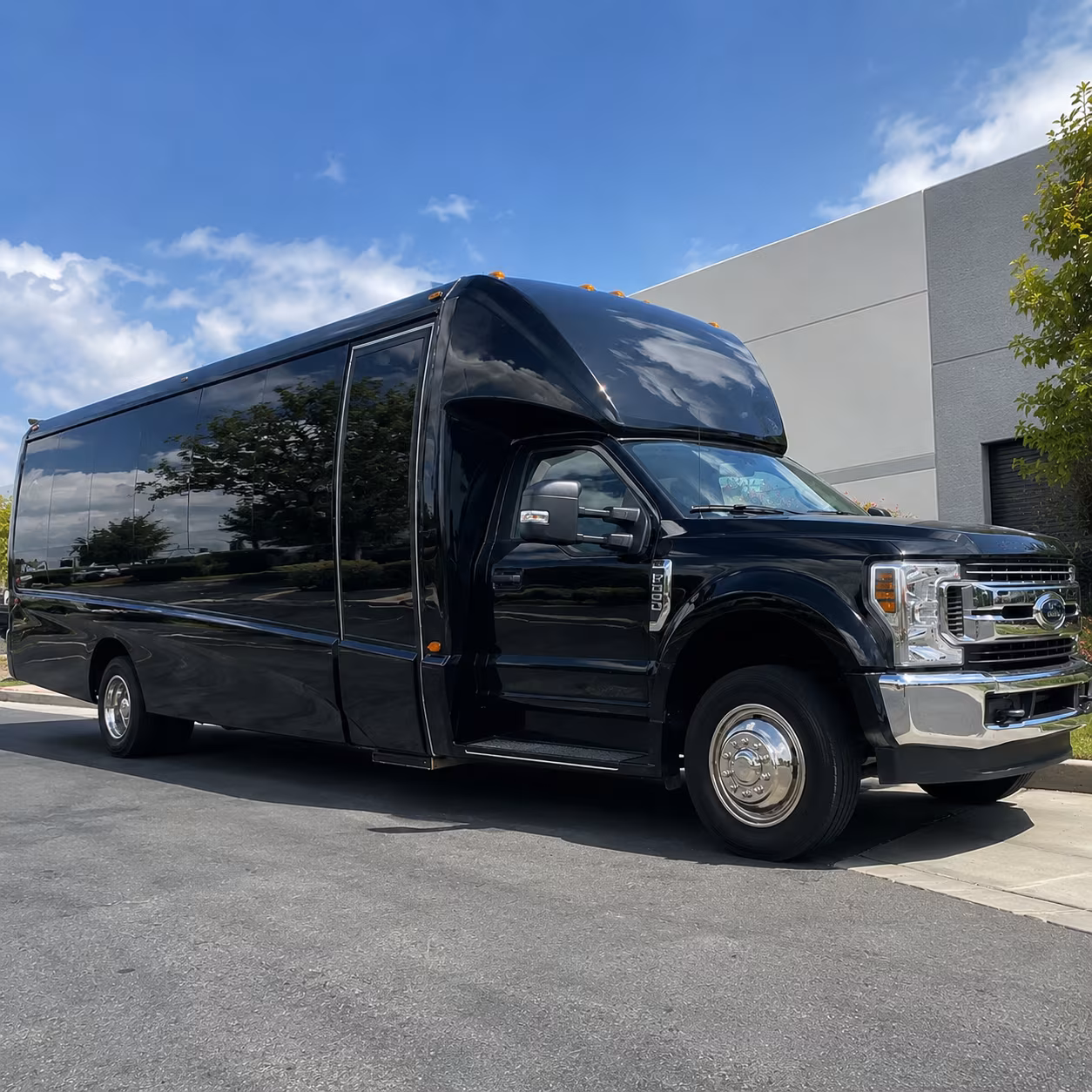 hollywood sporting event transportation onboard seating