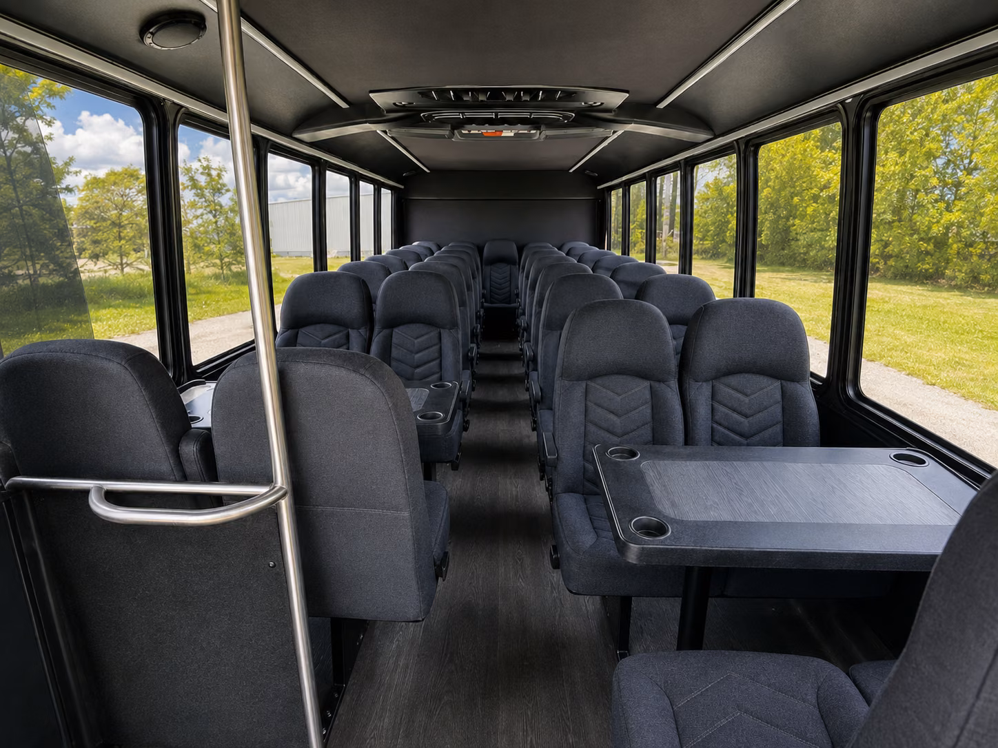 minibuses and shuttle buses for club shows and smaller hollywood venues