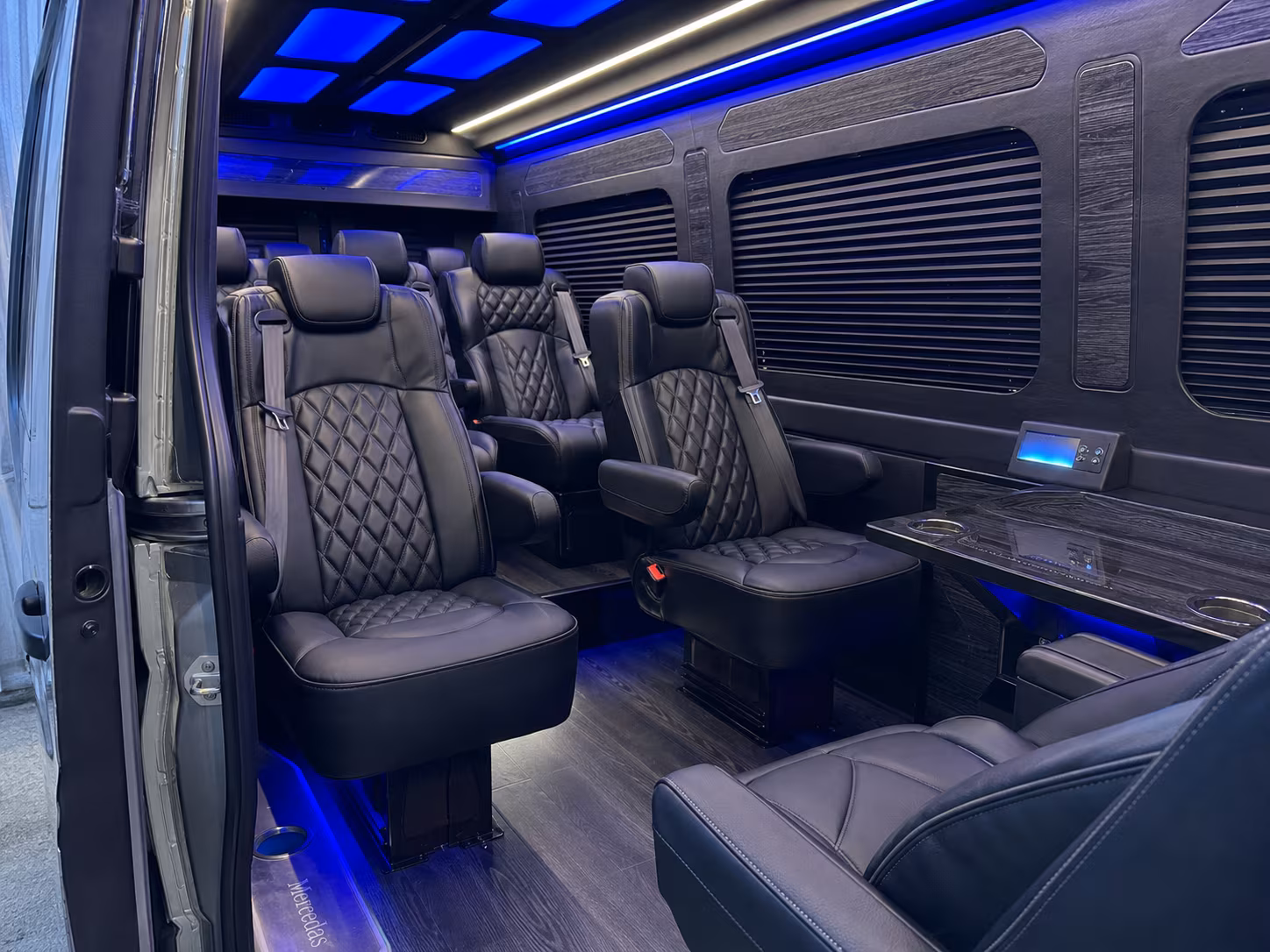 sprinter van transportation for groups and events across hollywood